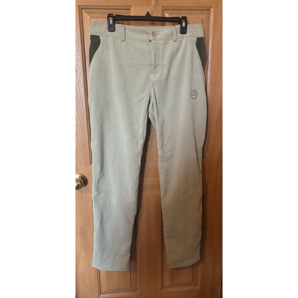 La Sportiva Tribe Pant Green Corduroy Outdoor Hiking Climbing Bouldering XL
